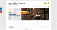 Desktop Screenshot of konsultasi-hukum.com